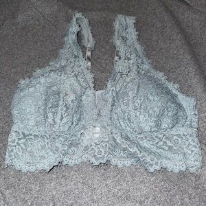 Aerie Blue Lace Racerback Bralette